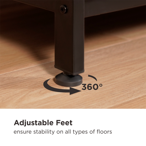  Industrial Style TV Stand with Mount (Large) WP2001LT A Mix of Urban and Rustic Loft Appeal from china(chinese)