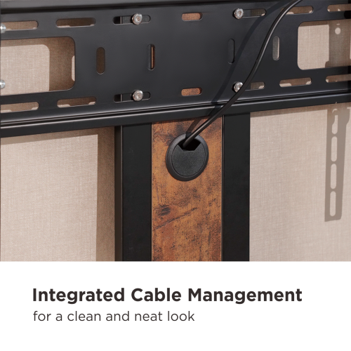  Industrial Style TV Stand with Mount (Large) WP2001LT A Mix of Urban and Rustic Loft Appeal from china(chinese)