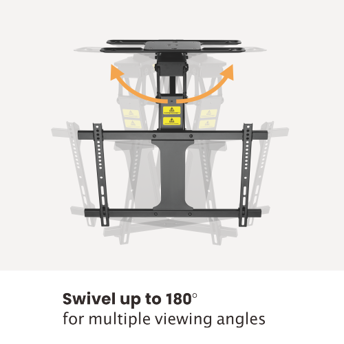 Soportes TV Grandes de Techo Giratorios Abatibles Inteligentes para Juntas de Techos de Madera PLB-M0546DS  from china(chinese)