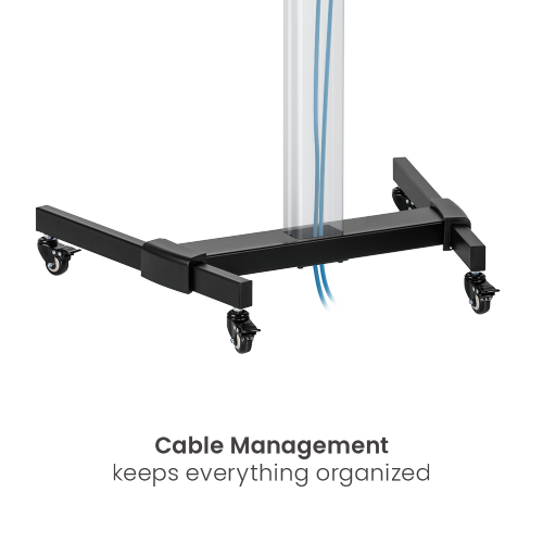 Cost-Effective Aluminum TV Cart FS44-46TW Cost less, win more! from china(chinese)