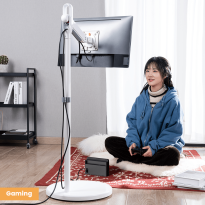 Mobile Spring-Assisted Display Floor Stand