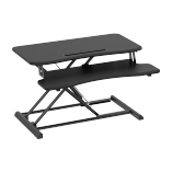 Compact Surface Two-tier Gas Spring Sit-Stand Desk Converter（MDF & PVC）