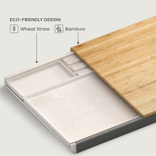 2-in-1 Desktop Storage Box DEO03-1 · Desktop Organizer · Laptop Stand from china(chinese)