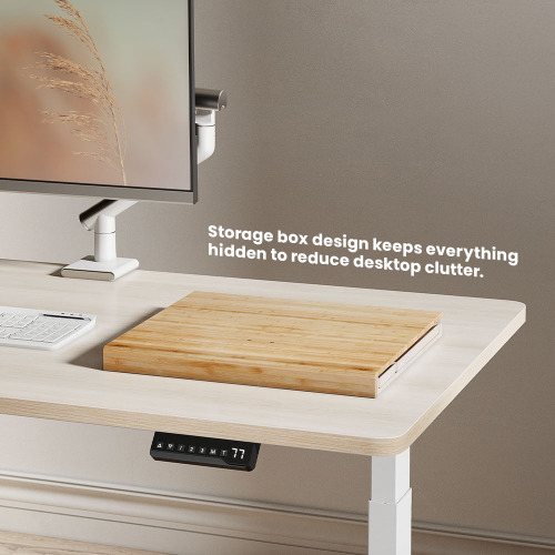 2-in-1 Desktop Storage Box DEO03-1 · Desktop Organizer · Laptop Stand from china(chinese)