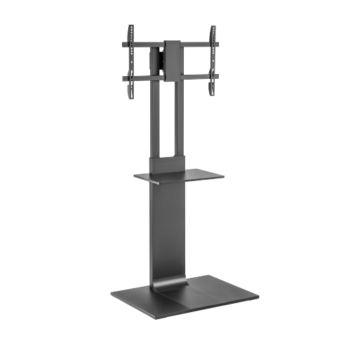 Heavy-Duty Modern TV Floor Stand With Equipment Shelf FS46H-46T For most 37"-80" TVs from china(chinese)