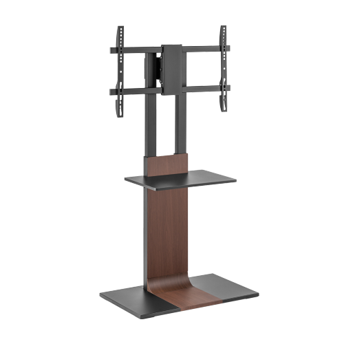 Heavy-Duty Modern TV Floor Stand With Equipment Shelf FS46L-46T For most 37"-80" TVs from china(chinese)