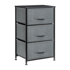 3-Drawer Fabric Storage Dresser