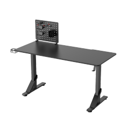 Heavy-Duty Gaming Desk With Pegboard