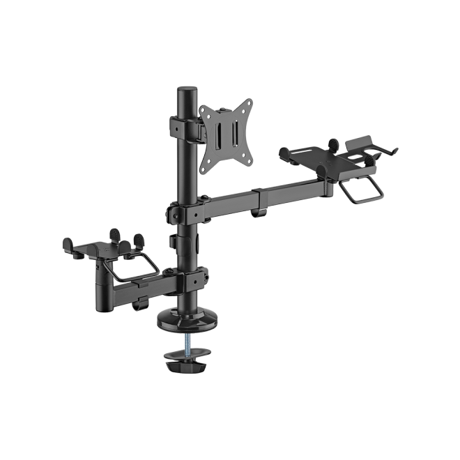 POS Mounting Solution for Single Screen PMM-02S Pole Mount Stand For POS & Commercial Display System from china(chinese)