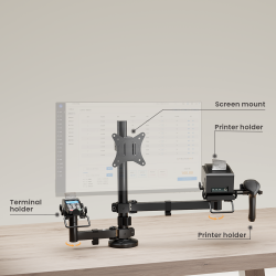 POS Mounting Solution for Single Screen