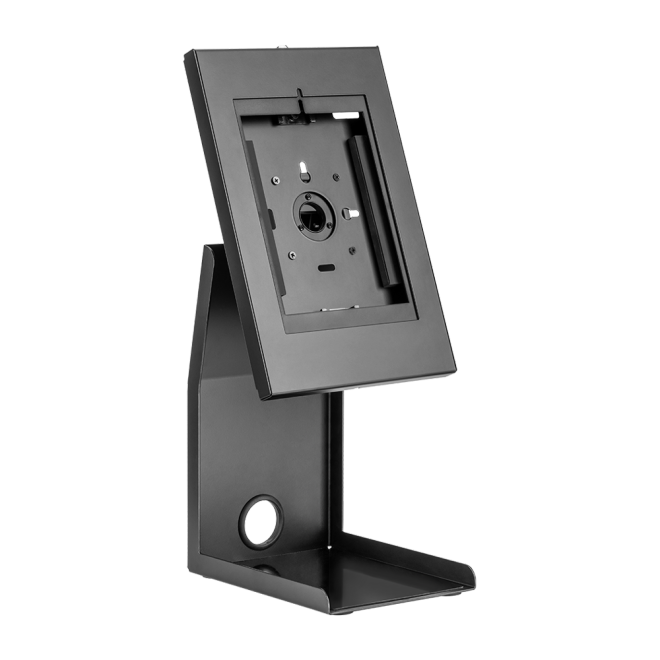 Anti-theft mPOS Tablet & Printer Stand (with Large Printer Holder) PMM-03TL Compatible with 7.9”-11” tablets   from china(chinese)