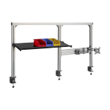 Desk Rail System for 1500mm Worksurface