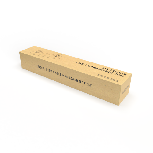 Clamp-On Under Desk Cable Tray CC11-9B  An Easier Way to Keep the Workspace Organized and Clutter-free from china(chinese)