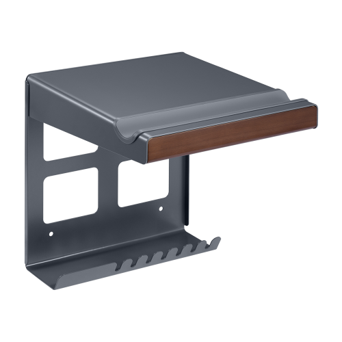 On-Wall Bike Storage Rack with Open Shelf & Hooks LBM-08S Free up floor space and perfectly blend into any décor from china(chinese)