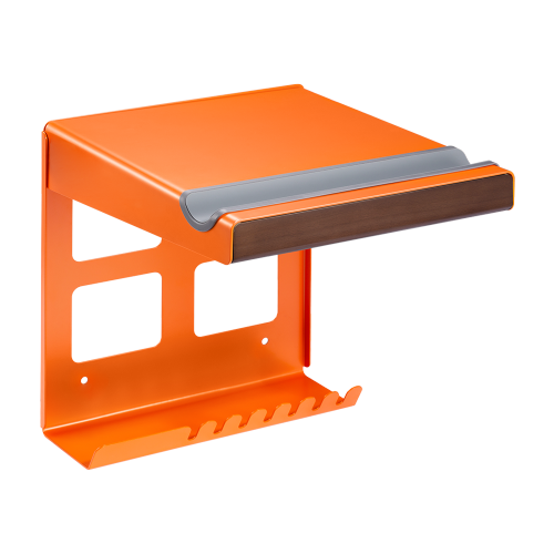 On-Wall Bike Storage Rack with Open Shelf & Hooks LBM-08S Free up floor space and perfectly blend into any décor from china(chinese)