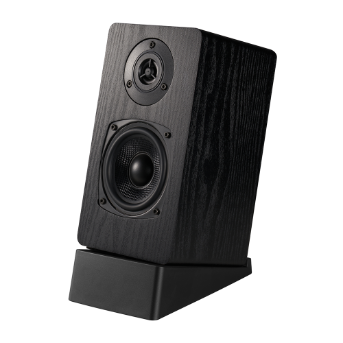 Small Sized Tilted Desktop Speaker Stand Pair BS-70S Fits most bookshelf speakers and studio monitors from china(chinese)