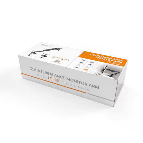 Cost-Effective Spring-Assisted Monitor Arm with USB-A & Multimedia Ports LDT46-C012UE  from china(chinese)