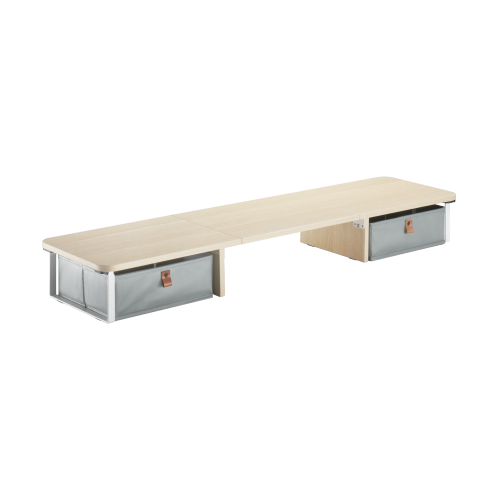 Desktop Monitor Stand with Drawers STB-221 Invisible Mess, Visible Elegance. from china(chinese)