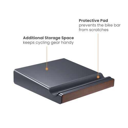 On-Wall Bike Storage Rack with Open Shelf LBM-08 Free up floor space and perfectly blend into any décor from china(chinese)