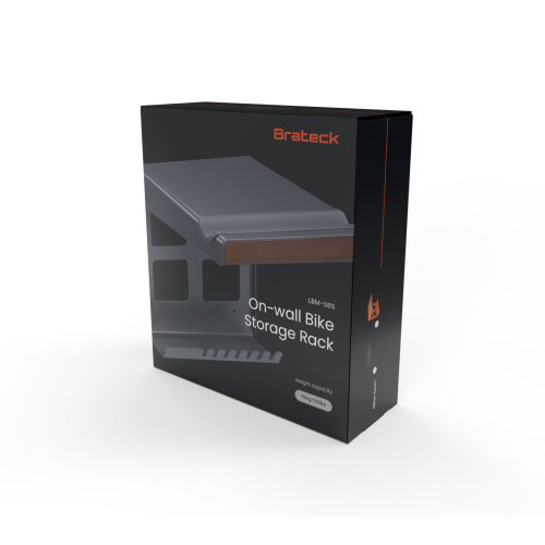 On-Wall Bike Storage Rack with Open Shelf & Hooks LBM-08S Free up floor space and perfectly blend into any décor from china(chinese)