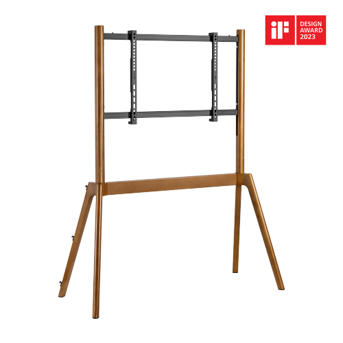 Solid Wood FourLegged TV Floor Stand Supplier and Manufacturer LUMI