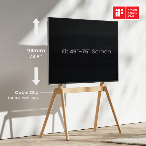 Solid Wood Four-Legged TV Floor Stand FS35-46F-02  from china(chinese)