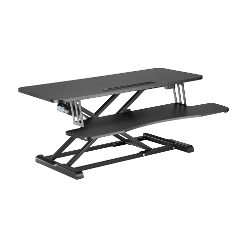 Cost-Effective Electric X-Lift Desk Converter DWS15-02E Motor-Driven Height Adjustment from china(chinese)