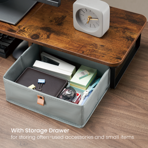 Desktop Monitor Stand with Drawers STB-221 Invisible Mess, Visible Elegance. from china(chinese)