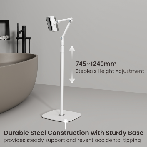 Simplicity Universal Phone/Tablet Floor Stand PAD39-04 Compatible with most 4.7”~12.9” phones, tablets, and more devices. from china(chinese)