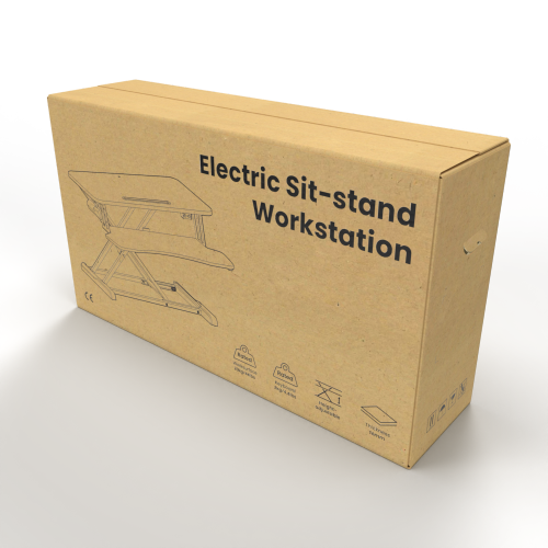 Cost-Effective Electric X-Lift Desk Converter DWS15-01E Motor-Driven Height Adjustment from china(chinese)