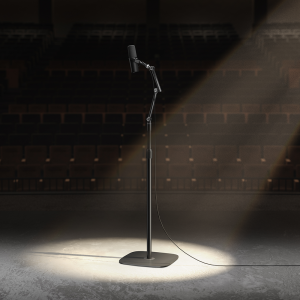 Stylish Height Adjustable Microphone Floor Stand