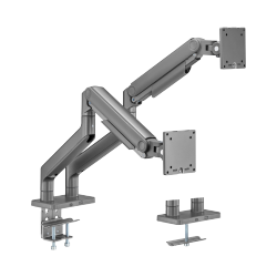 Dual Monitor Economical Heavy-Duty Spring-Assisted Monitor Arm