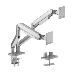 Dual Monitor Economical Heavy-Duty Spring-Assisted Monitor Arm