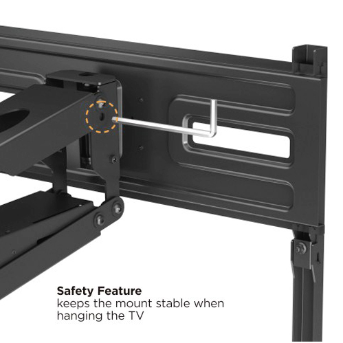 SOPORTE DE PARED ASISTIDO POR RESORTE SOBRE CHIMENEA PARA TV LPA53N-461 Apto para la mayoría de los televisores de 43"-70" que pesan hasta 33 kg/72 lbs from china(chinese)