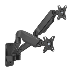 Economy Dual-Screen Spring-Assisted Wall-Mounted Monitor Arm