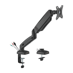 Economy Single Screen Spring-Assisted Monitor Arm with Smart Base