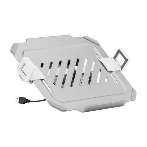 Universal Laptop Holder for Monitor Arms with RGB Lighting Cooling Fan NBH-8GL Fits 12’’~17’’ laptops from china(chinese)