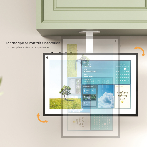 Ceiling Monitor Stand for Amazon Echo Show 15 LDT79-T01C Make Space More Valuable from china(chinese)