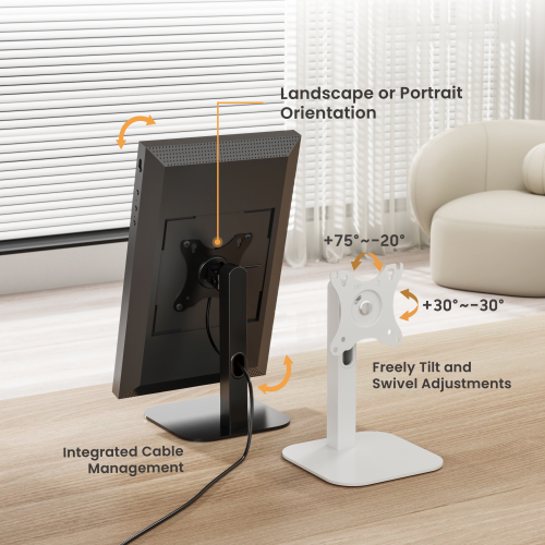 Desk Monitor Stand for Amazon Echo Show 15 LDT79-T01 Make Space More Valuable from china(chinese)