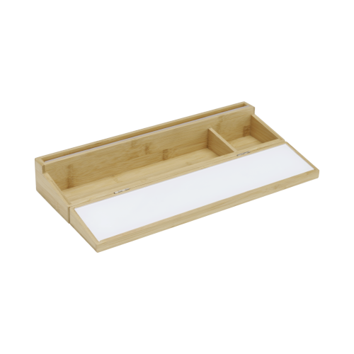 Folding Desktop Glass Whiteboard with Storage Compartment and Slot WB08-7  Capturing Instant Inspiration from china(chinese)