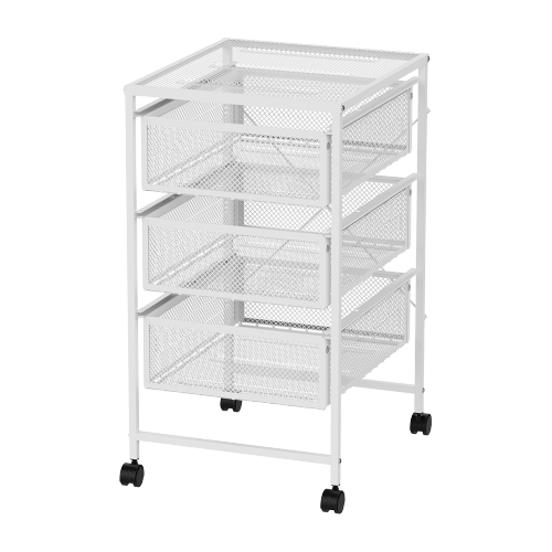 3-Tier Mobile Mesh Drawer Unit OTY03-1 The ultimate solution for portable and efficient storage! from china(chinese)