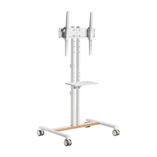 Compact TV Cart with Storage Shelf FS47-44T-02W  from china(chinese)