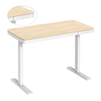 Single Motor Sit-Stand Desk with Drawer & Simple Control