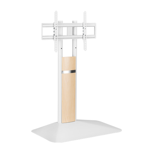 Dual-Column Supersized Sturdy Base TV Floor Stand with 2-Level Height Adjustments FS48-46LD Gain confidence with enhanced safety & stability  from china(chinese)