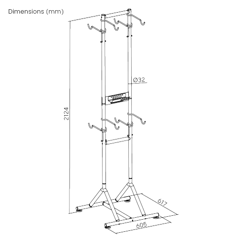 Floor Bike Stand LBS-02 Store up to 4 Bikes from china(chinese)