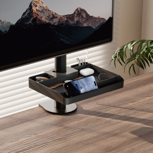 Pole Mounted Storage Shelf DA12-1 Easily mounted to Φ30-48mm (1.2"-1.9") poles from china(chinese)