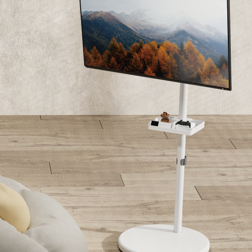 Pole Mounted Storage Shelf DA12-1 Easily mounted to Φ30-48mm (1.2"-1.9") poles from china(chinese)