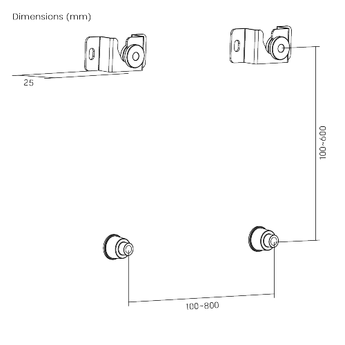 エコノミーヘビーデューティーピクチャースタイルテレビ壁掛け金具 LED-11 最大70''のLED/LCDフラットパネルテレビ用 from china(chinese)