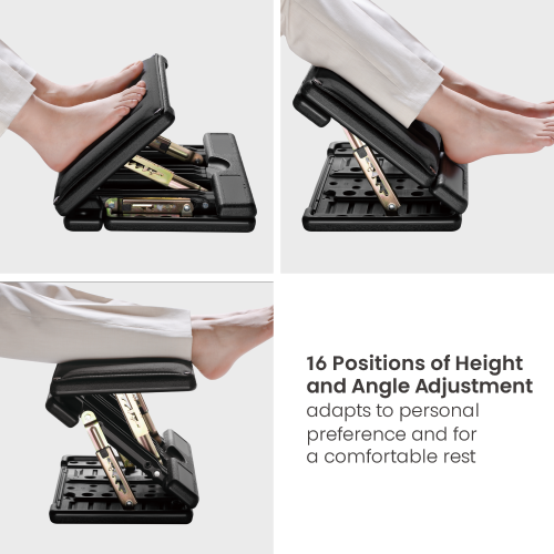 Adjustable Portable Automotive Footrest FR-14 A variety of height and angle adjustments to give more comfortable support to legs and feet. from china(chinese)