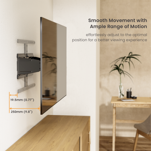UltraSlim FullMotion TV Wall Mount Supplier and Manufacturer LUMI
